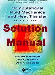 حل المسائل انتقال حرارت و مکانیک سیالات محاسباتی Pletcher و Tannehill