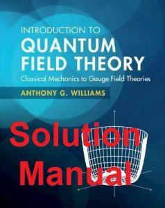 حل تمرین نظریه میدان کوانتومی Anthony Williams